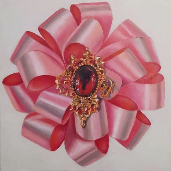 Ruby Brooch and Bow